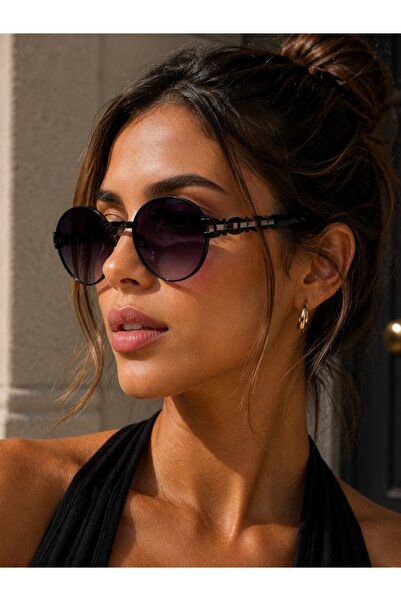 Tress Fashion Γυναικεία γυαλιά ηλίου - μαύρα UV400 - 2020-522