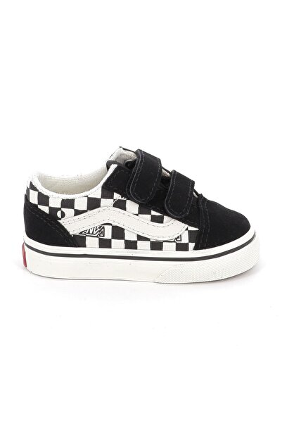 Vans Παιδικό Χαμηλό Casual για Αγόρι Old Skool V Χρώματος Μαύρο VN000CRWBLA1