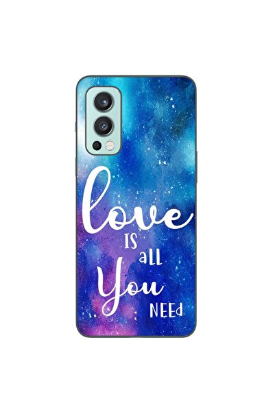 OEM Husa compatibila cu OnePlus Nord 2 Silicon Gel Tpu Model Love Is All You ...