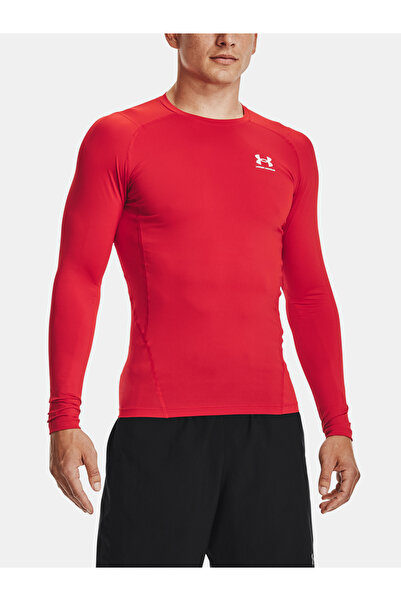 Under Armour Tricou UA HG Armour Comp LS-RED