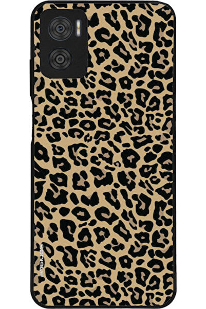 Other Θήκη Σειράς Sonique Animal Print για Motorola Moto E22 4G Λεοπάρ 01