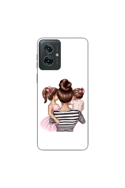OEM Case compatible with Motorola Moto G55 Silicone Gel Tpu Pattern Mom and G...