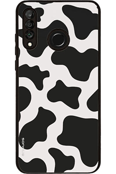 Other Sonique Θήκη Σειράς Animal Print για Huawei P30 Lite Αγελάδα 01