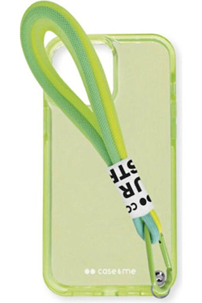 SBS ROPE FLUO URBAN STREET Πίσω Θήκη με Λουράκι Κίτρινο (iPhone 12 / 12 Pro) ...