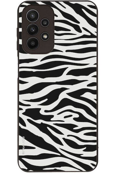 Other Σονίκ Σειρά Animal Print Θήκη Κινητού Τηλεφώνου Samsung Galaxy A23 Ζέβρα