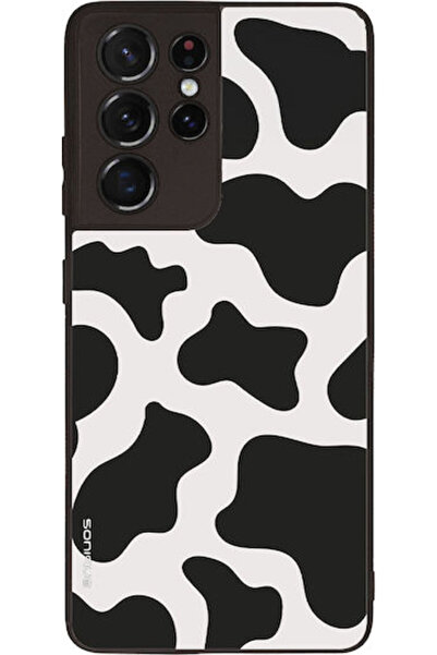 Other Sonique Θήκη Σειράς Animal Print για Samsung Galaxy S21 Ultra Αγελάδα 01