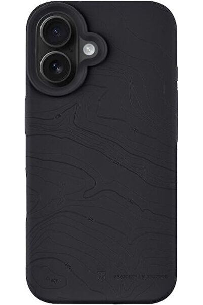 Tactical Magforce Πίσω Κάλυμμα Σιλικόνης / Υφάσματος Μαύρο (iPhone 16) Κωδικό...