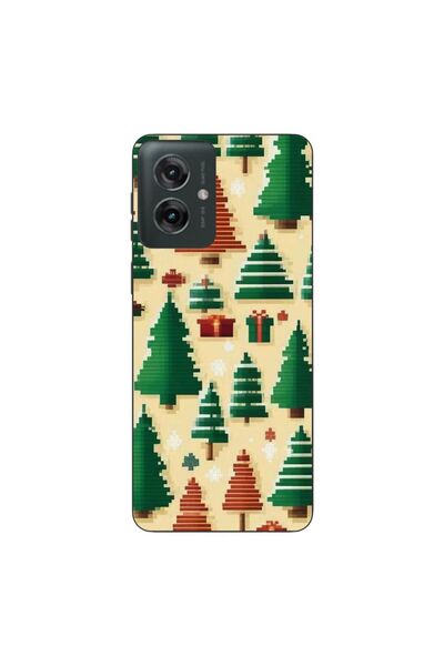 OEM Husa compatibila cu Motorola Moto G55 Silicon Gel Tpu Model Pixel Art Chr...