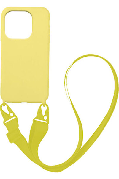 Other Sonique CarryHang Υγρή Θήκη Πλάτης Σιλικόνης 0.5mm με Λουράκι Κίτρινο (...