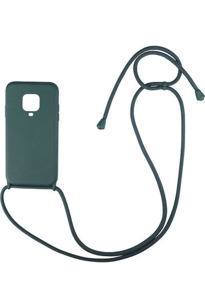 Other Θήκη Sonique CarryHang Πίσω Όψη Σιλικόνης 0.5mm με Λουράκι Σκούρο Πράσι...
