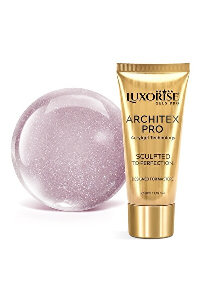 LUXORISE Polygel ARCHITEX PRO - Atelier Rosé Collection, Rose Brilliance, 50ml