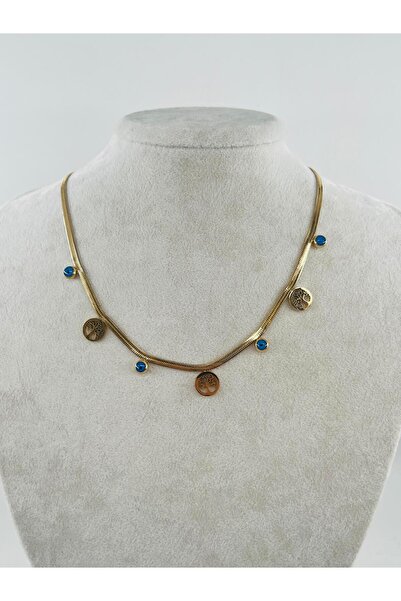 Bozhi Necklace Steel Silver Minimal Elegance
