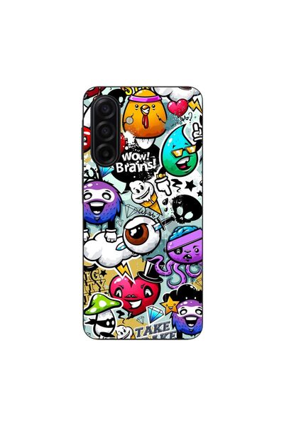 OEM Husa compatibila cu Samsung Galaxy A17 Silicon Gel Tpu Model Pop Art Graf...