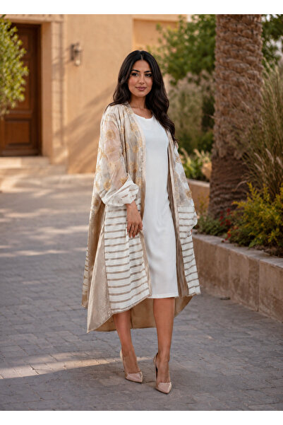 SUGA Luxurious Detailing Two-Piece Midi Cardigan for Women - Elegant Ensemble...