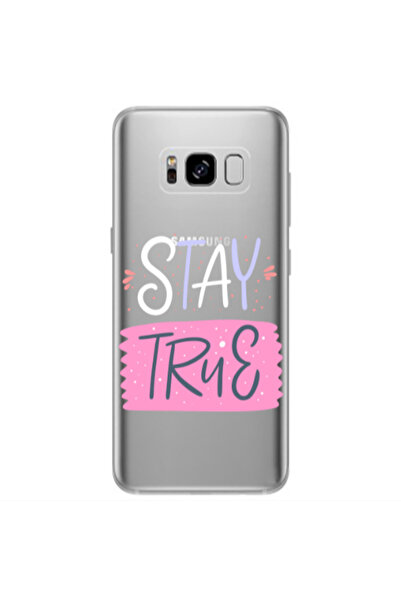 Other Samsung S8 Plus Stay True Transparent Silicone TPU Θήκη
