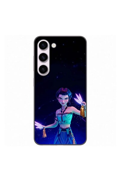OEM Husa compatibila cu Samsung Galaxy S23 Silicon Gel Tpu Model KPop Demon H...