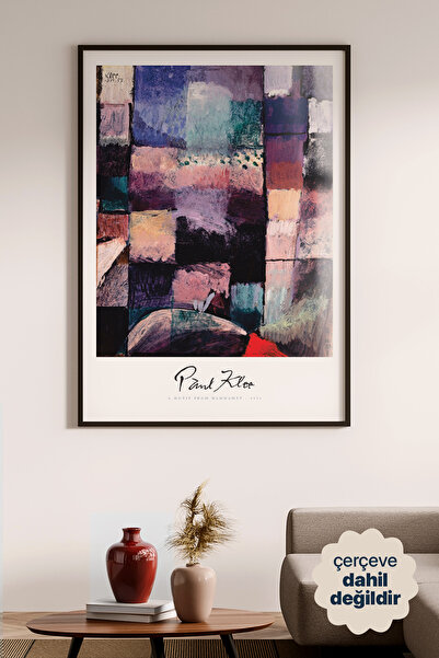 Persona Istanbul Paul Klee "A Motif from Hammamet, 1914" - Soyut Sanat Poster...