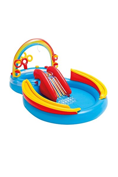 Intex Kids' Pool, with slide, 297x193x135 cm +3 years