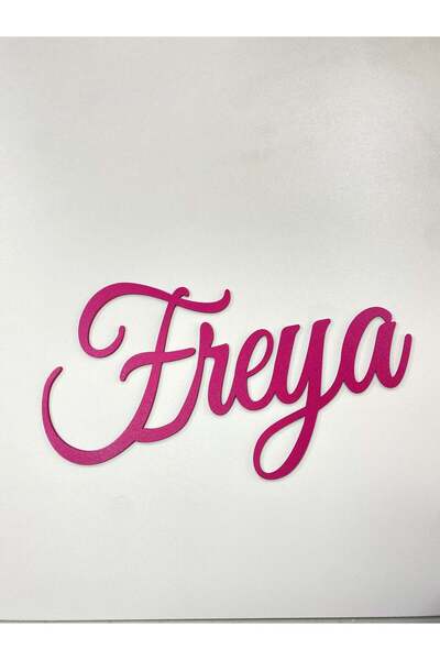 Atelier Creativ Nume Personalizat din MDF pentru decor