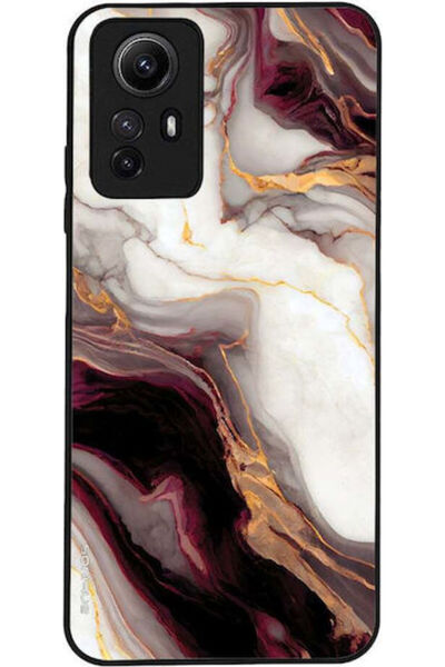 Other Θήκη Sonique Σειράς Marble για Xiaomi Redmi Note 12s Μπορντό