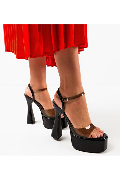 BENOTTİ Sandale cu toc Parrish Negre
