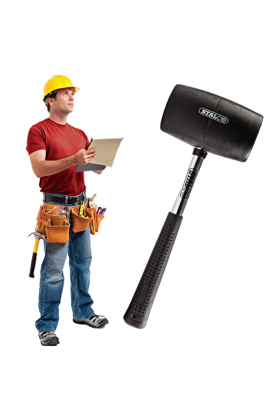 Mardil Ciocan Din Cauciuc Pentru Pavaj Si Montaj, Diametru 90 Mm, Instrument ...