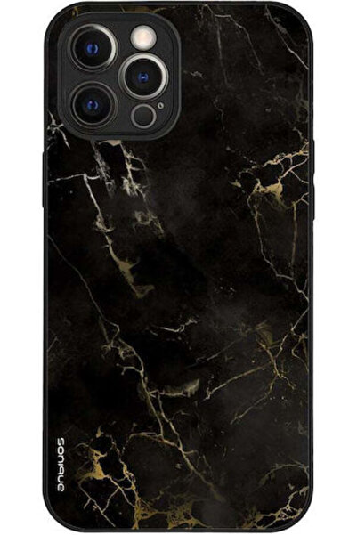 Other Sonique Μαρμάρινη Θήκη για Apple iPhone 12 Pro Max Μαύρο 01