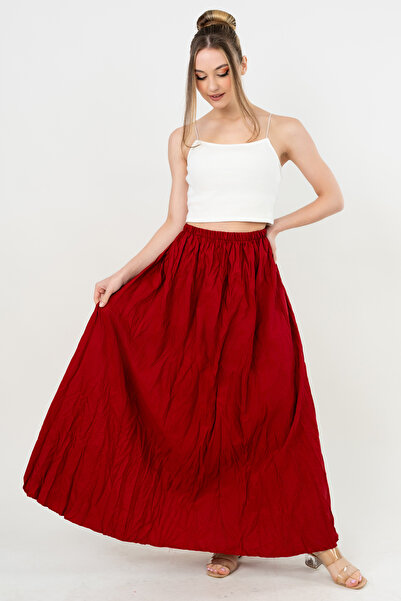 Jodtique Women's Plain Long Skirt