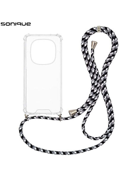 Other Sonique Armor Διαφανής Θήκη Σιλικόνης με Κορδόνι για Xiaomi Redmi Note ...