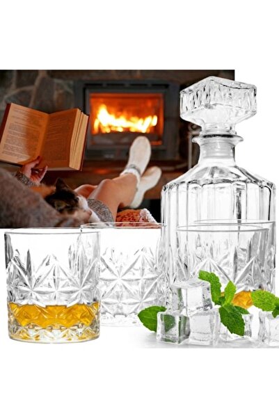 Cook Concept Whisky Decanter and Glasses Set COOK CONCEPT, 4x 200 ml glasses,...