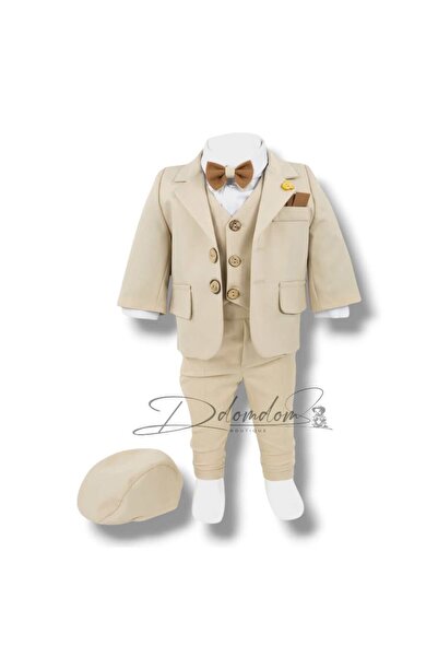 Domdom Boutique Costum Răzvan cu Batistă și Papion
