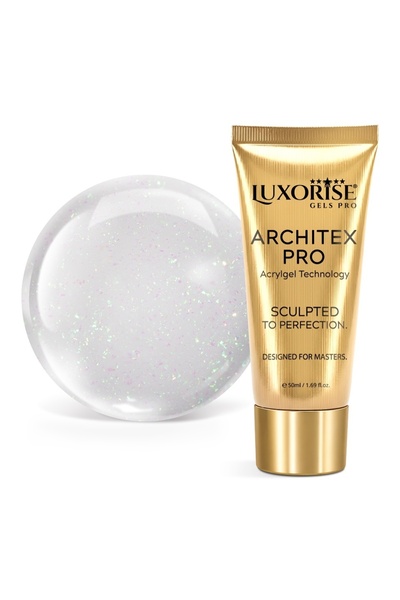 LUXORISE Polygel ARCHITEX PRO - Divine Sheen Collection, Pure Aura, 50ml