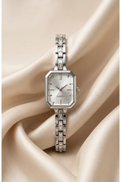 KLISHE Butik Women's Steel Watch Silver Color Vintage Old Money Luxury Elegan...