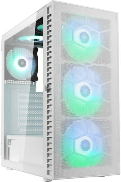 Kolink Θήκη Υπολογιστή Gaming Midi Tower Observatory HF Mesh ARGB με Πλαϊνό Π...