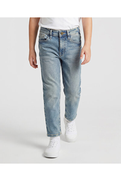 Pine kids Denim Woven Full Length Tinted Jeans - Blue