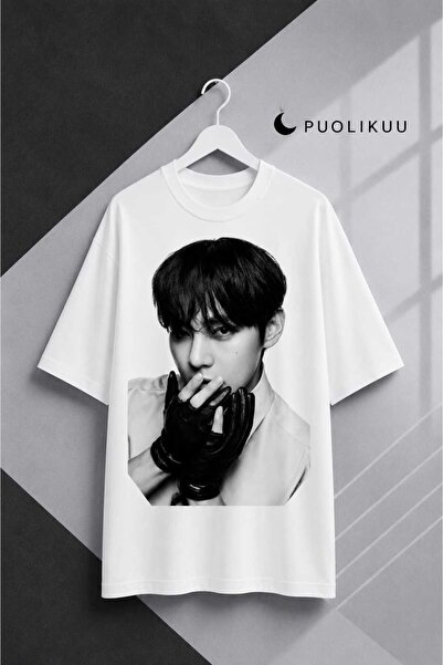 puolikuu Μπλουζάκι Oversize με στάμπα BTS Παγκόσμια Περιοδεία Αριράνγκ