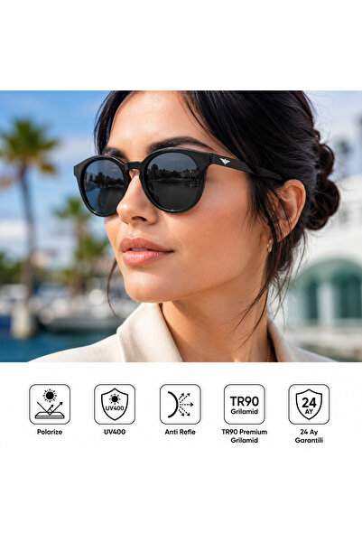 EXELİNE Col 127 New Premium Series Polarized Women's Sunglasses-Polarized-Uv4...