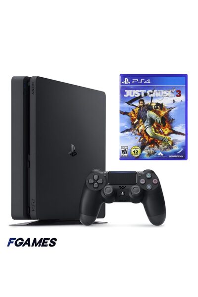 Sony Consola Playstation 4 Slim Ps4 1TB + Controller + Just Cause 3 PlayStati...
