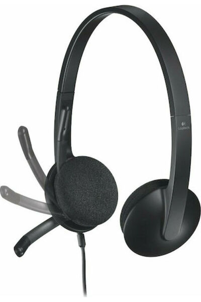 logitech H340 Ακουστικά πολυμέσων επί του αυτιού με μικρόφωνο USB-A