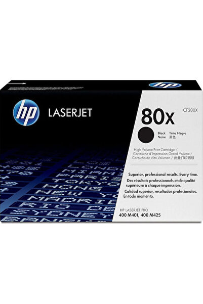 HP 80X Γνήσιο Τόνερ Εκτυπωτή Λέιζερ Μαύρο Υψηλής Απόδοσης 6900 Σελίδες (CF280X)