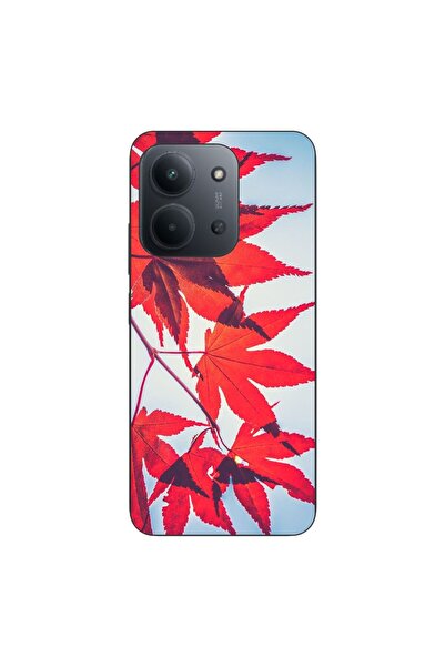 OEM Husa compatibila cu Xiaomi Redmi 15C Silicon Gel Tpu Model Frunze de toamna