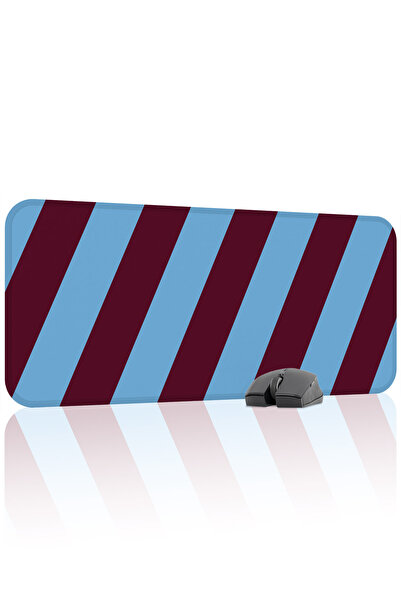 mousepad bastir Burgundy Blue 70X30 XL Fan Gaming Player Mouse Pad Non-Slip B...