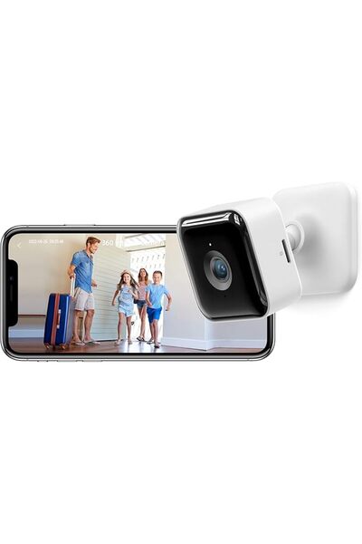 GNCC Cameră de supraveghere WiFi de interior C2 1080P, Monitor bebeluși, Urmă...