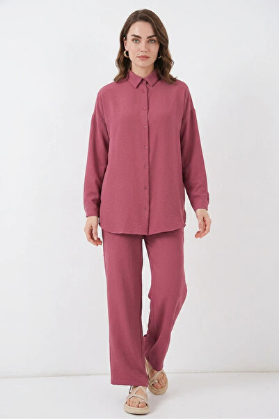 buğrahayalin Women's Dusty Rose Set