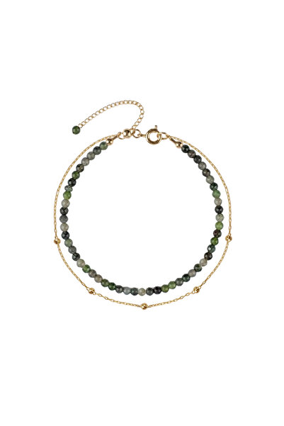 Lisa&Co. Brățară Argint Emerald&Drops