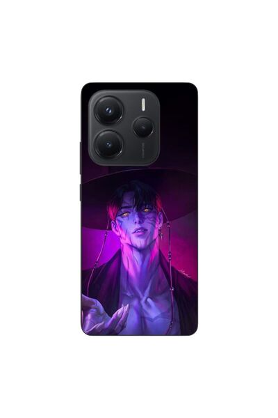 OEM Калъф, съвместим с Xiaomi Redmi Note 14 5G, силиконов гел TPU, с K-Pop мо...