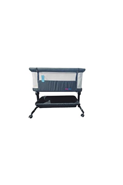 First Step Baby Crib, Dark Grey, AP807S
