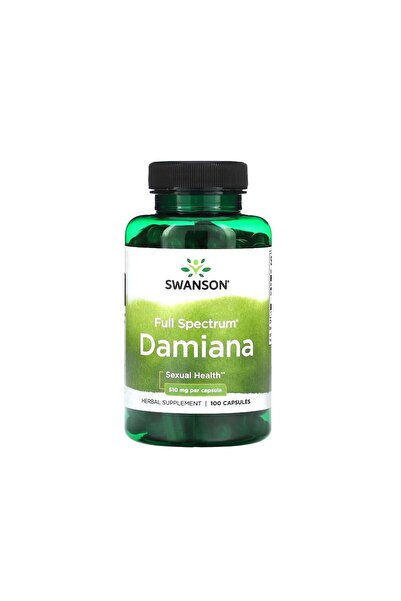 SWANSON Damiana 510mg 100 capsule -