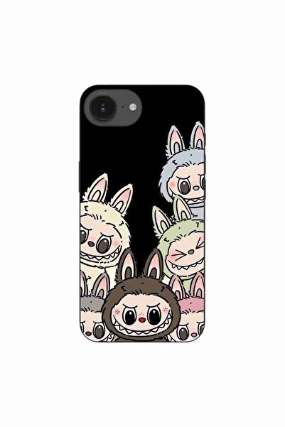 OEM Husa compatibila cu Apple iPhone 16e Silicon Gel Tpu Model Labubu Pattern...