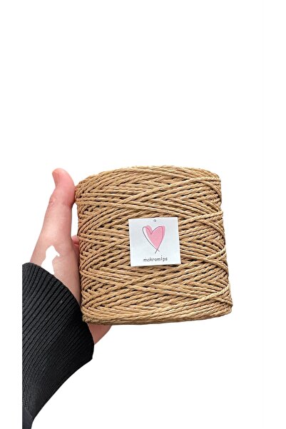 Makromİps Premium Quality Wraped 200 Gr(+_10) Paper Thread Bag Hobby Knitting...